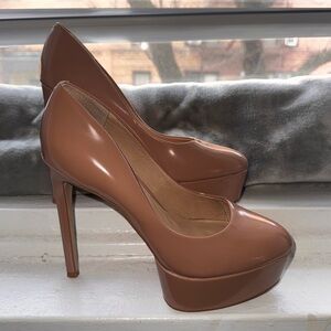 Steve Madden Leather platform heels